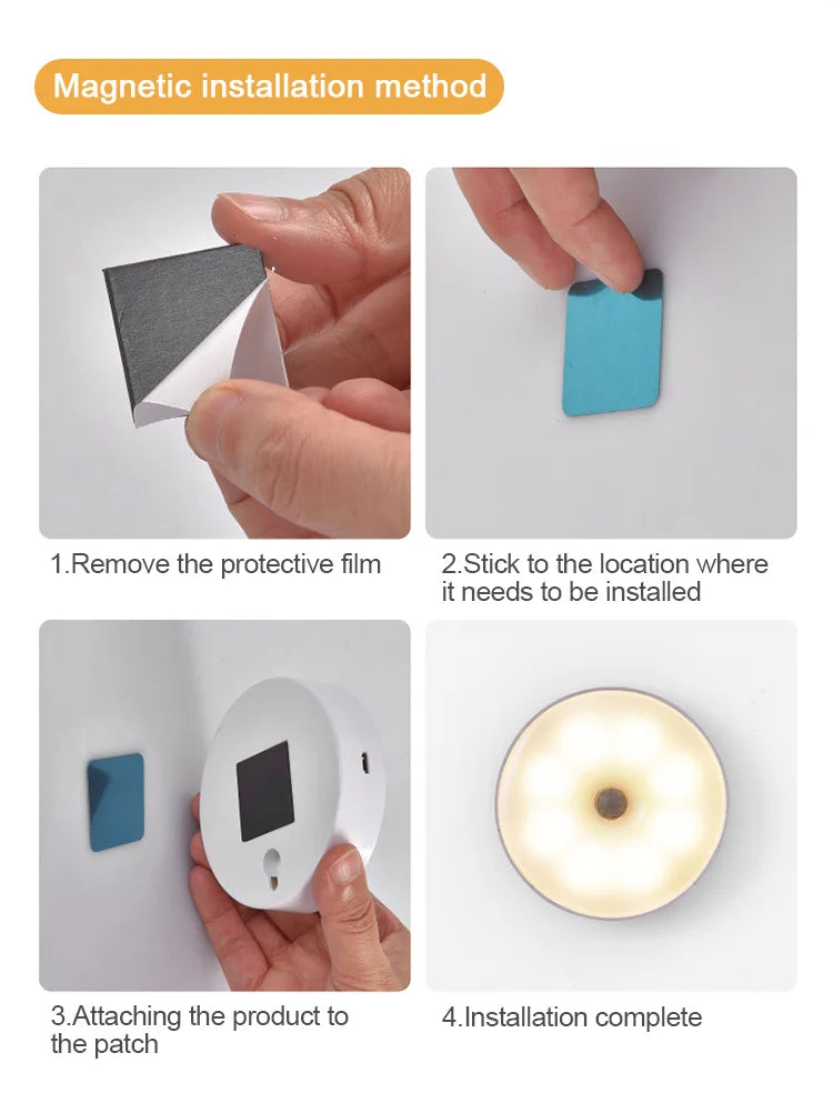 Glow Nest™ Smart Motion Sensor Light "Round"